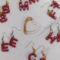 گوشواره رزینی