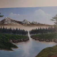 تابلو نقاشی رنگ روغن
