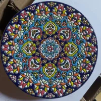 بشقاب دیوارکوب میناکاری در طرح و رنگ و سایز مختلف|صنایع دستی و سایر لوازم تزئینی|تهران, شهرک طالقانی|دیوار