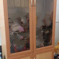 کمد قفسه دکوری و کتاب