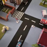 ماکت محله|مجسمه، تندیس، ماکت|شیراز, فرهنگ شهر|دیوار