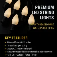 ریسه های چراغانی مستقیم درب کارخانه