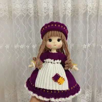 عروسک دستبافت دختر کبریت فروش