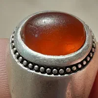 انگشتر عقیق یمنی تراش قطعی|جواهرات|قوچان, |دیوار