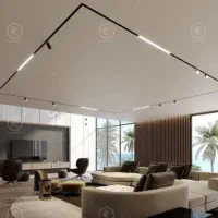 چراغ مغناطیسی EDC مگنت (ریل و چراغ لاین)|ریسه و چراغ تزئینی|یزد, |دیوار