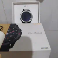 ساعت هوشمند شیامی  mibro x1 ،در حده نو با بند فلزی