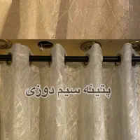 پرده پذیرای آماده فروش تکی به قیمت عمده|پرده، رانر، رومیزی|تهران, سعادت‌آباد|دیوار