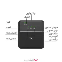 میکروفن یقه ای مدل answer SX31 dual