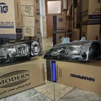 چراغ جلو پژو پارس ELX اصلی پرشیا بهینه دودی