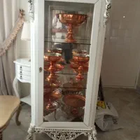 بوفه شیک سه طبقه آینه دار نو