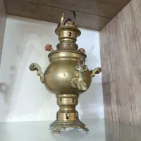 وسایل برنجی دکوری بسیارکارقدیمی|کلکسیون اشیاء عتیقه|قرچک, مهدیه|دیوار