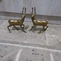 مجسمه برنجی گوزن