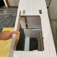 میز چرخ خیاطی جمع شو نو|لوازم خیاطی و بافتنی|تهران, دریان‌نو|دیوار