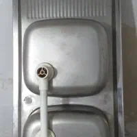 سینک دو لگنه|آب‌چکان و نظم‌دهنده ظروف|لنگرود, |دیوار