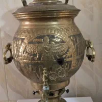 سماور قدیمی قلم کاری هخامنشی