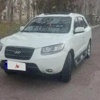 سانتافه مدل ۲۰۰۸ تیپ۲۷۰۰ سفید رنگ بدون خرج|خودرو سواری و وانت|بستان آباد, |دیوار