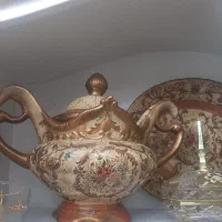 چهار تیکه ظرف ویترینی در حد نو