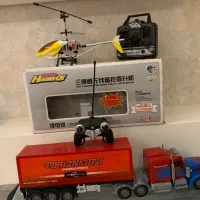 هلی کوپتر کنترلی و تریلی|اسباب‌‌بازی|تبریز, |دیوار