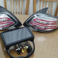 مانیتور ماشین و چراغ خطر اسپرت 206