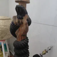 قلیان تمیز و زیبا چوب گردو