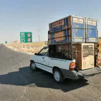 پرایدبار وانت کرایه ای حمل باربری منصفانه و ایمن|خدمات حمل و نقل|داراب, |دیوار