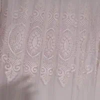 پرده توری باساتن اصلی خیلی تمیزوخوشکل