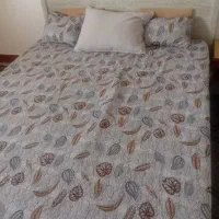 تخت۲نفره باتشک طبی فنری