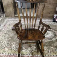 صندلی راک قهوه ای