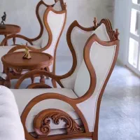 مبل کلاسیک کوئین فرانسوی|مبلمان خانگی و میز عسلی|قیدار, |دیوار