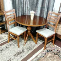 میزناهارخوری۲و۴و۶نفره دست اخرکارگاه سفیدوقهوه ای|میز و صندلی غذاخوری|مشهد, پورسینا|دیوار