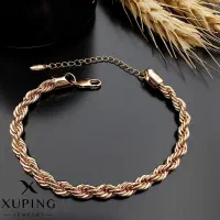 دستبند طنابی مارک ژوپینگ ابکاری طلا|بدلیجات|تهران, طیب|دیوار