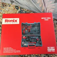 جعبه ابزار و دریل رونیکس