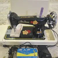 چرخ خیاطی برقی با لوازم کامل