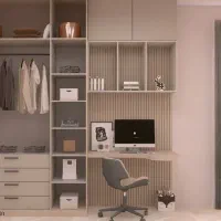 طراحی و اجرای کمد و قفسه