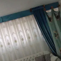 پرده و دوتادستک جنس ترک