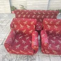 مبل ایران  واقعی ۵نفره قدیمی چوب خالص