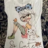 تیشرت زنانه کاملا نو