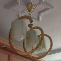 دو عدد لوستر 3 و 4 شعله