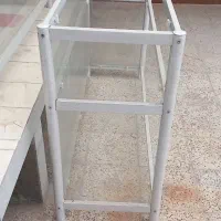 ویترین فلزی|بوفه، ویترین، کنسول|مبارکه, |دیوار