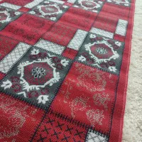 گلیم قرمز رنگ نگین مشهد|گلیم، جاجیم، گبه|زنجان, |دیوار