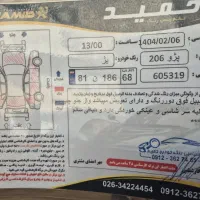 ۲۰۶ وارداتی مدل ۸۰ اصل فرانسه|خودرو سواری و وانت|محمدشهر, همایون ویلا|دیوار