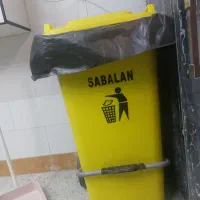 سطل زباله بزرگ چرخدار