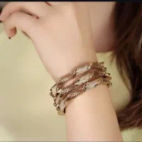 النگو قفلی طرح طلا