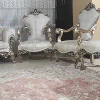 مبل سلطنتی خیلی شیک و نو مناسب جهیزیه|مبلمان خانگی و میز عسلی|نیشابور, شهرک بهداری|دیوار