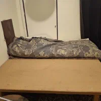 ۲عدد تخت چوبی سنتی باغی