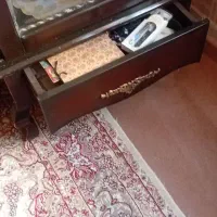 بوفه چوب وشیشه خال