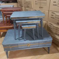 میز جلومبلی با ۳ عدد عسلی  جلو مبلی میز عسلی  ۲۹۰۰