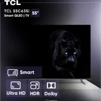 تلوزیون تی سی ال C635i سایز ۵۵ اینچ 4K Ultra HD|تلویزیون و پروژکتور|اصفهان, سپاهان‌شهر|دیوار