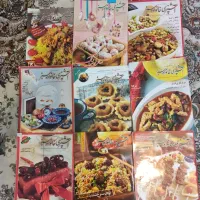 تعدادی مجله آشپزی