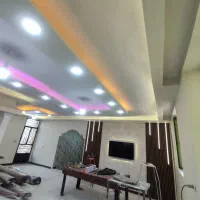 کناف کاغذ دیواری سقف کاذب